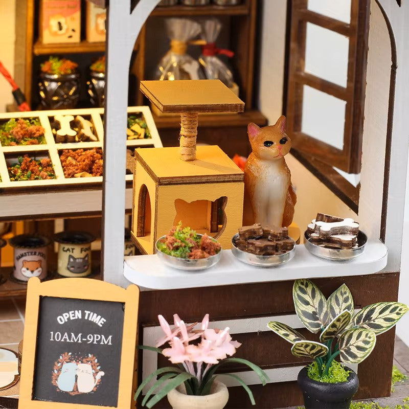 Plymagic DIY Mini House - Pet Shop