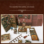 Plymagic DIY Book Nook - Timekeeper's Library