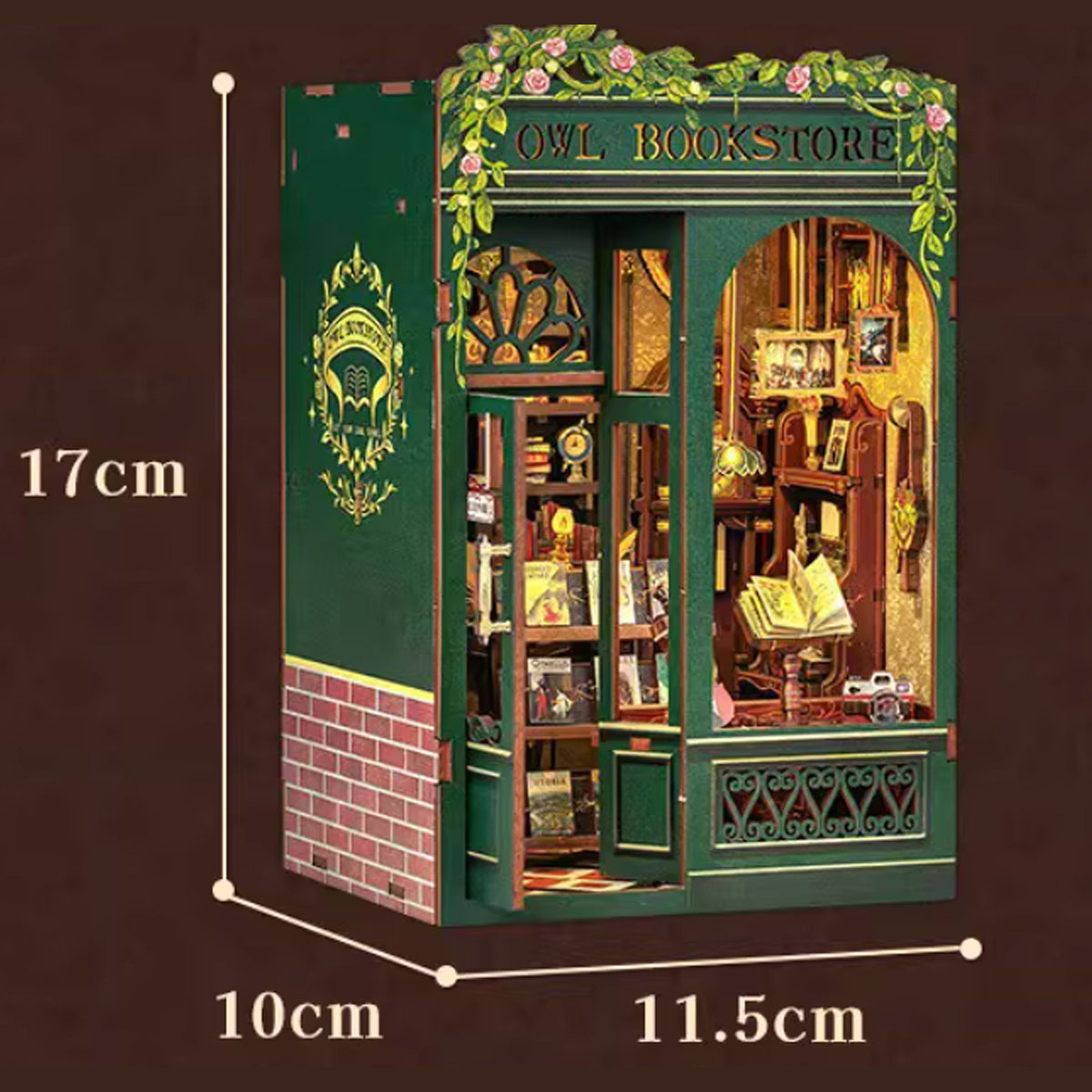 Plymagic DIY Book Nook - Vintage Bookstore