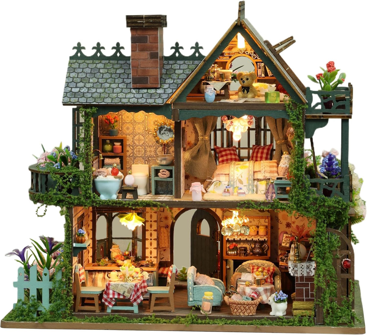 Plymagic DIY Mini House - Elf Garden
