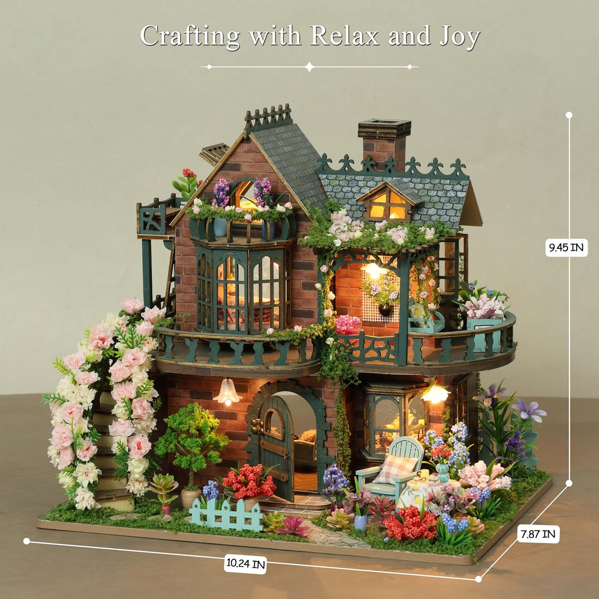 Plymagic DIY Mini House - Elf Garden