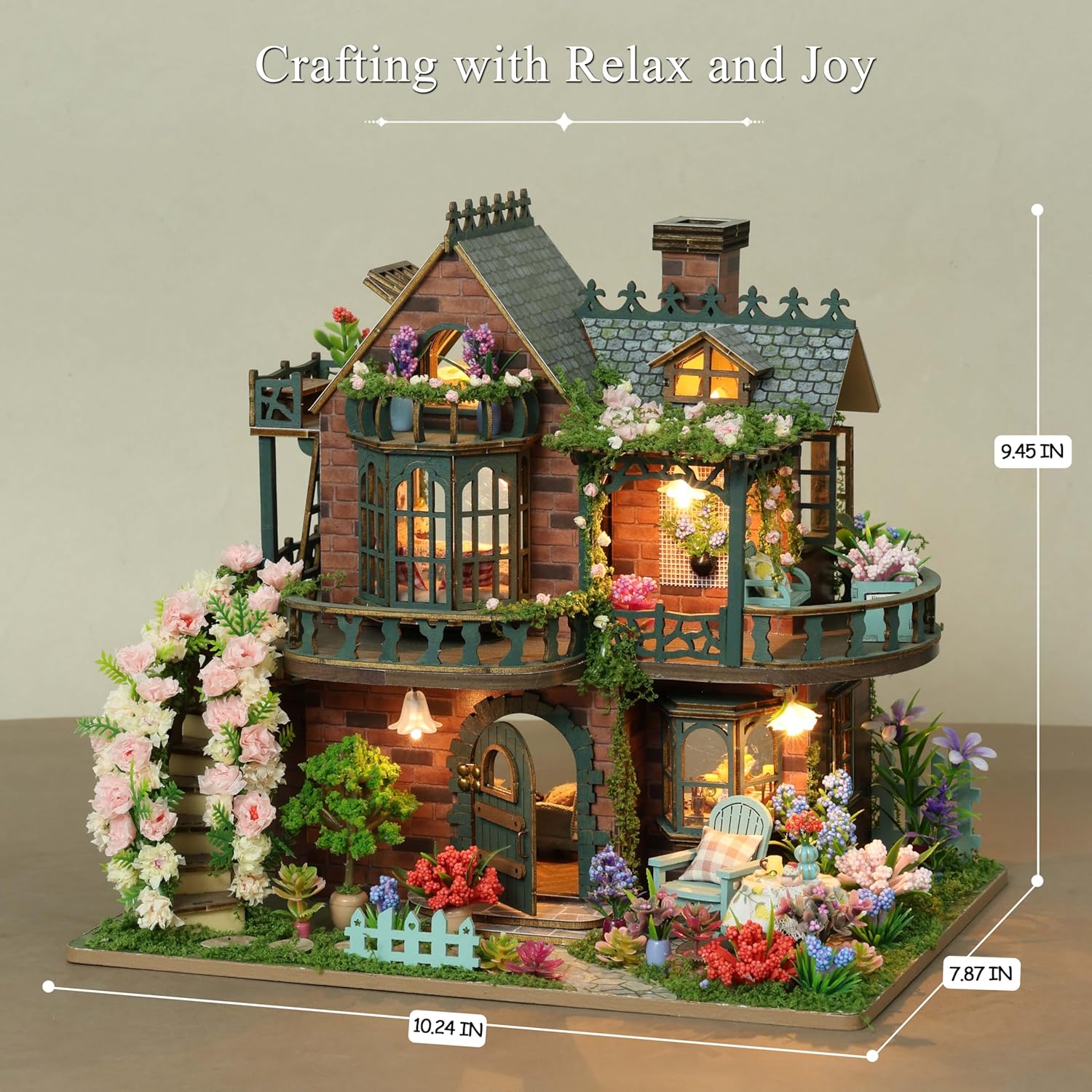 Plymagic DIY Mini House - Elf Garden