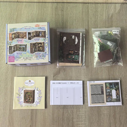 Plymagic DIY Book Nook - Fantasy Magic Cube