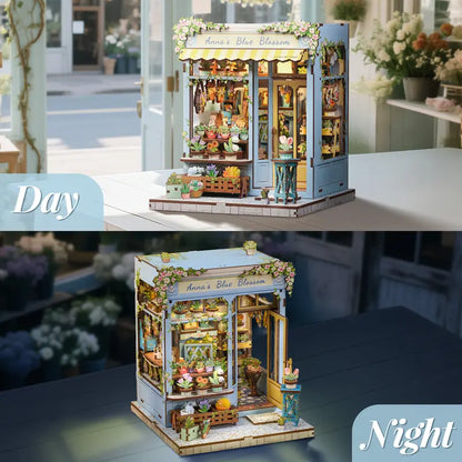 Plymagic DIY Mini House - Anna's Blue Blossom