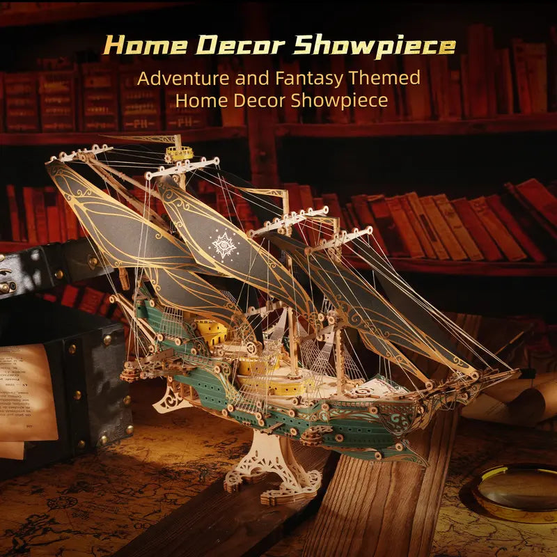 Plymagic Assembly Model - Pirate Ship