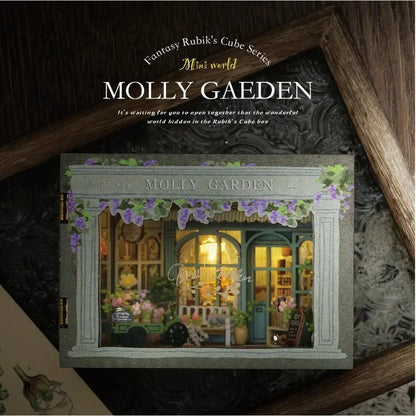Plymagic DIY Book Nook - Fantasy Magic Cube