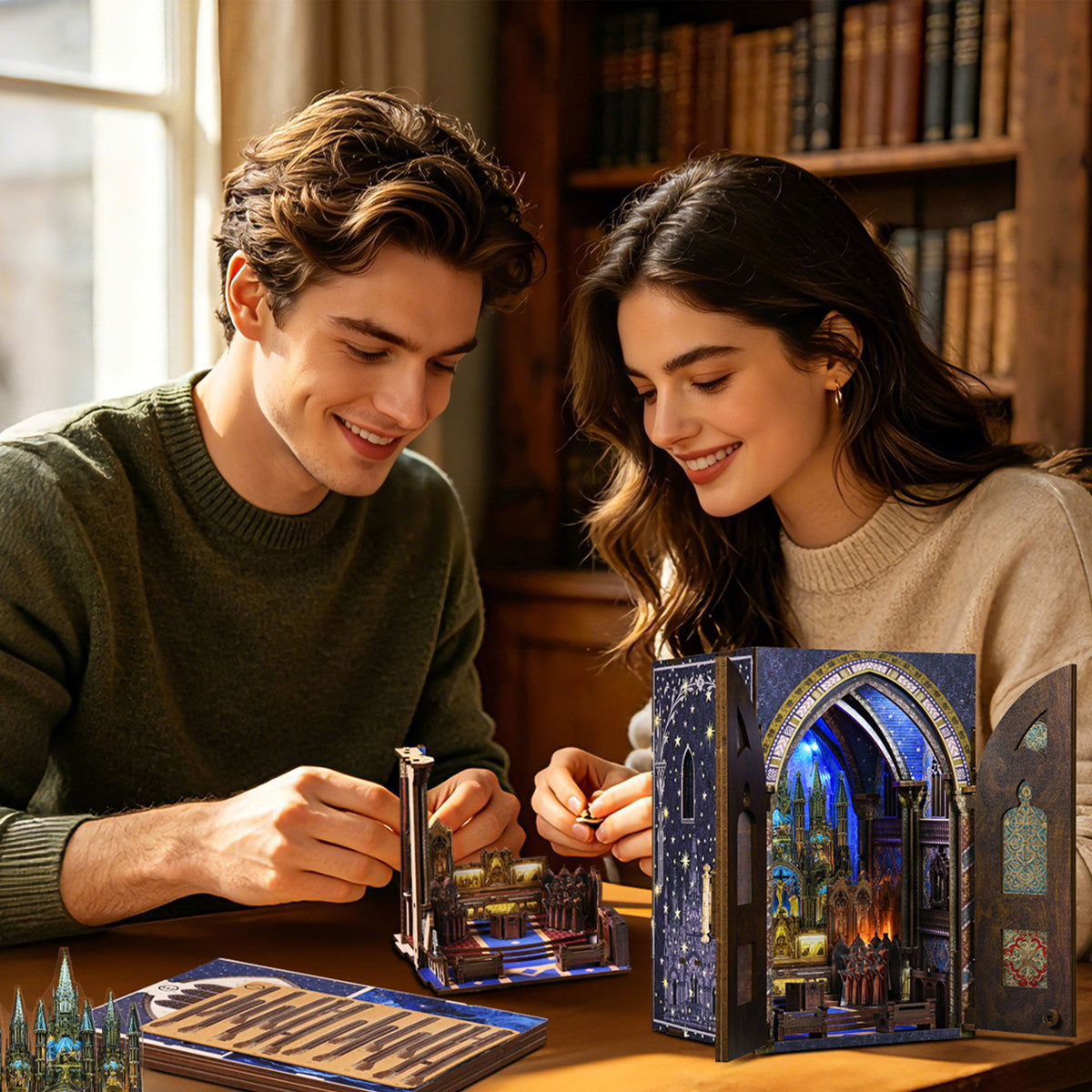 Plymagic DIY Book Nook - Notre-Dame Basilica
