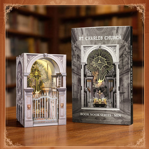 Plymagic DIY Book Nook - St. Charles Church