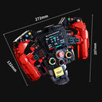 Plymagic Assembly Model - Red steering wheel