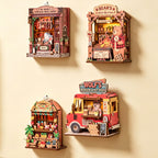 Plymagic DIY Mini House - Cottage Fridge Magnet