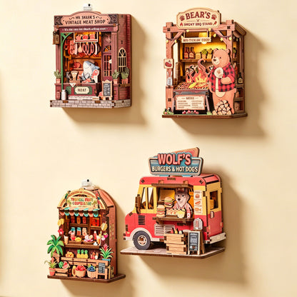 Plymagic DIY Fridge Magnets - Cottage Fridge Magnet