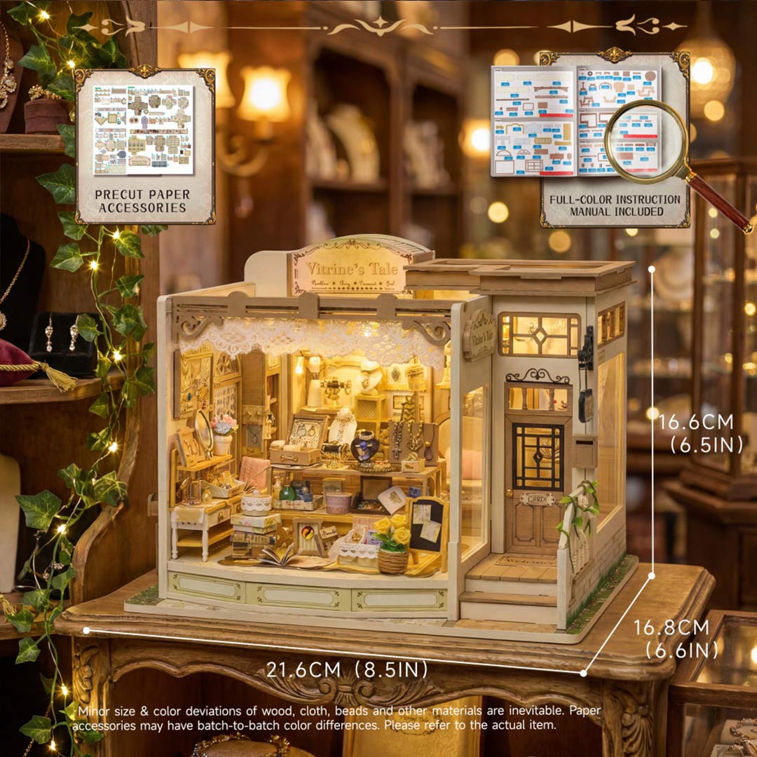 Plymagic DIY MiniHouse -  Vitrine’s Tale