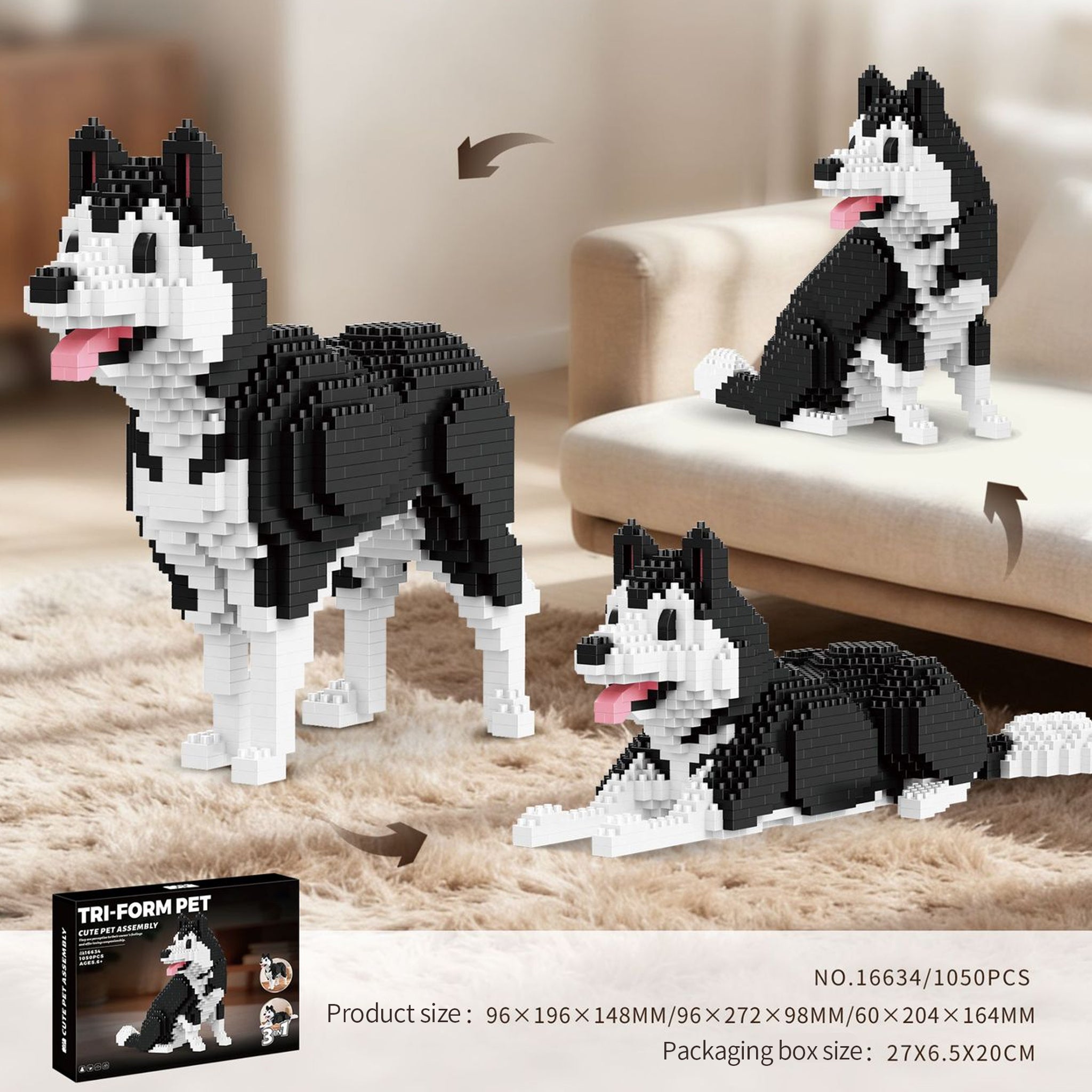 Plymagic Assembly Model - Pet building blocks