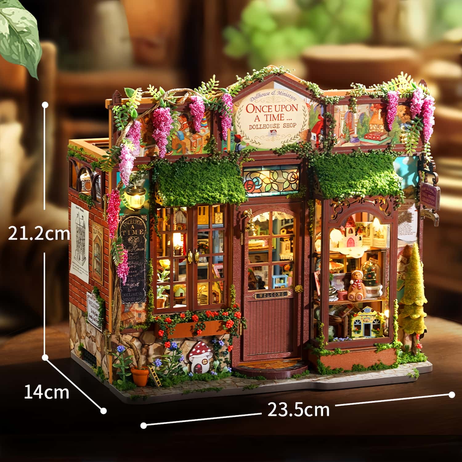 Plymagic DIY Mini House - Once Upon A Time Dollhouse Shop