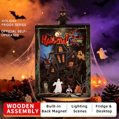 Plymagic DIY Fridge Magnets - Christmas & Halloween Series