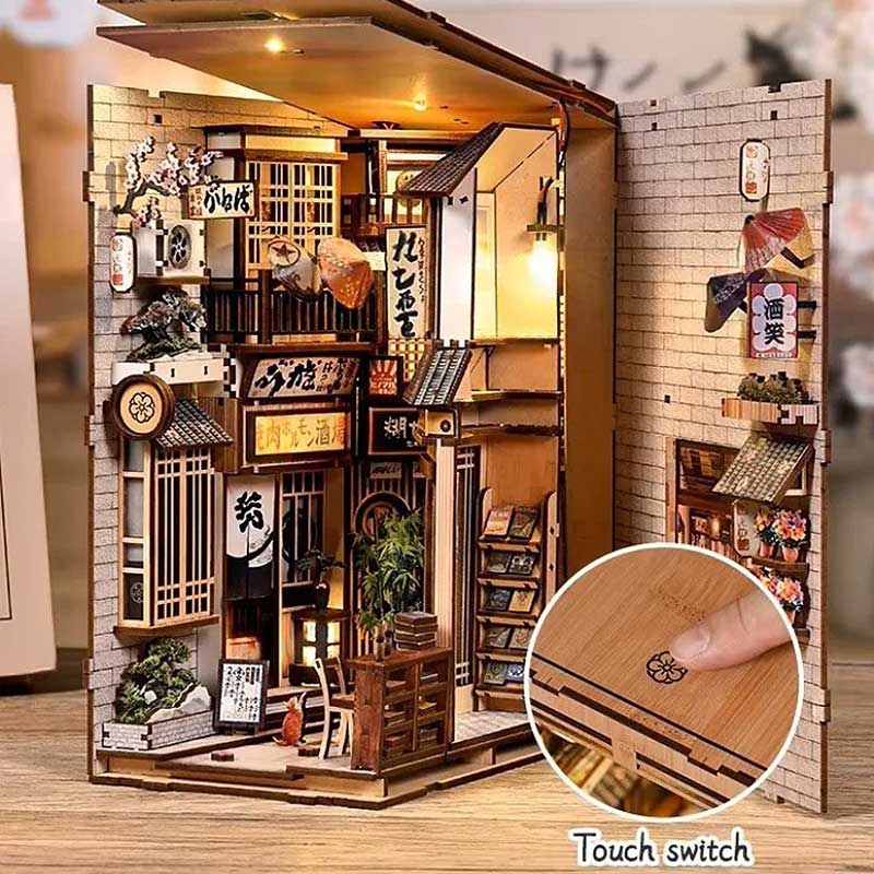 Plymagic DIY Book Nook - Neko Alley Nook