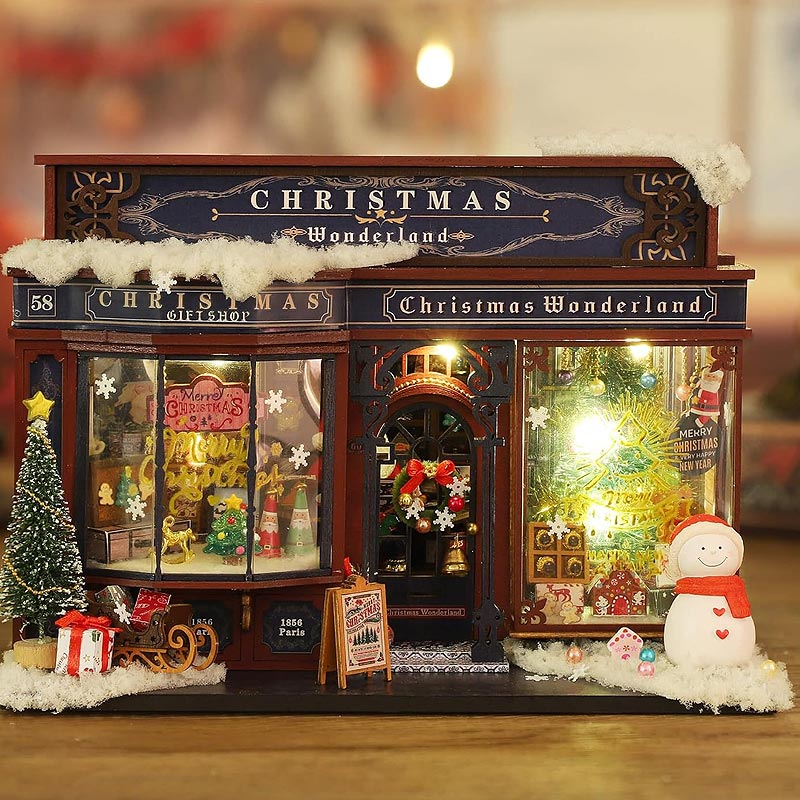 Plymagic DIY Mini House - Jolly & Pine Christmas Shoppe