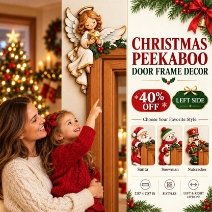 🎅Christmas Peekaboo Door Frame Corner Decor