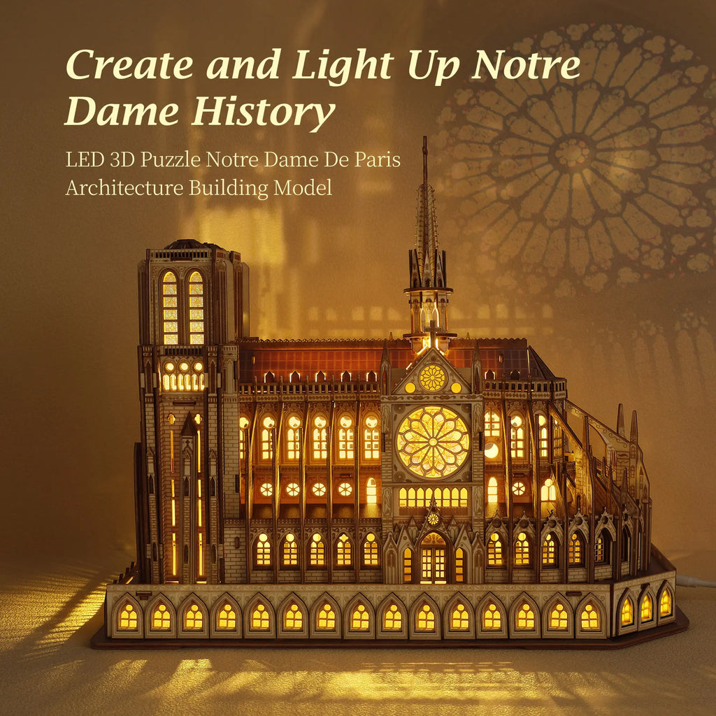Plymagic Assembly Model - Notre Dame de Paris