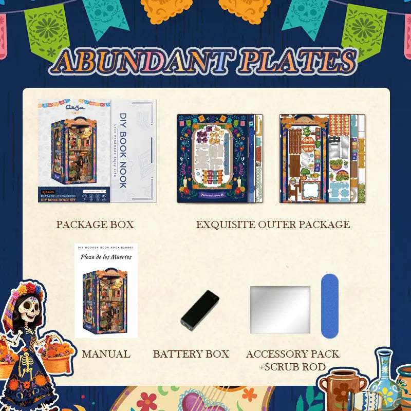 Plymagic DIY BookNook - Plaza de Los Muertos