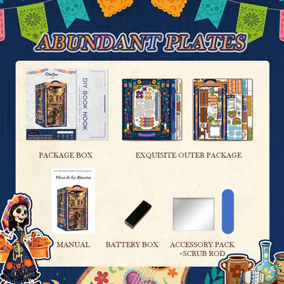 Plymagic DIY BookNook - Plaza de Los Muertos