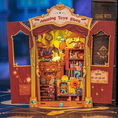 Plymagic DIY Book Nook -  Amazing Toy Store