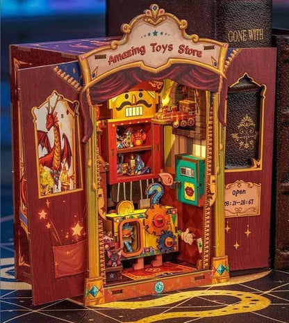 Plymagic DIY Book Nook -  Amazing Toy Store