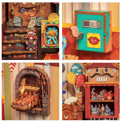 Plymagic DIY Book Nook -  Amazing Toy Store