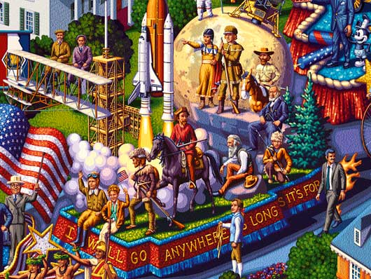 Plymagic Puzzle - America's 250th Celebration Puzzle(1000pcs)