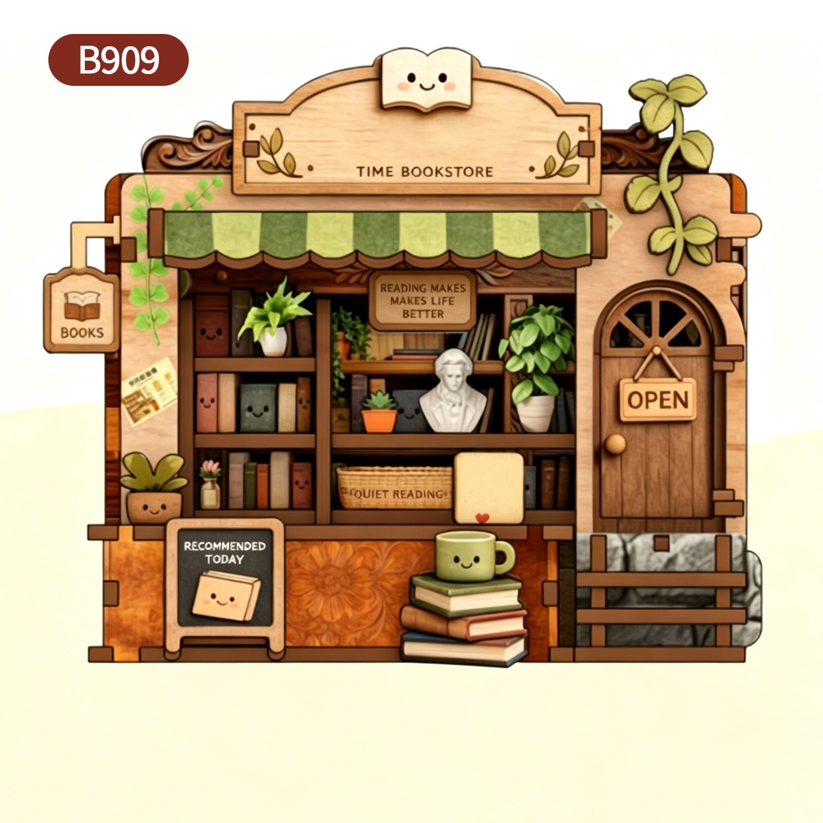 Plymagic DIY Mini House - Mini Market