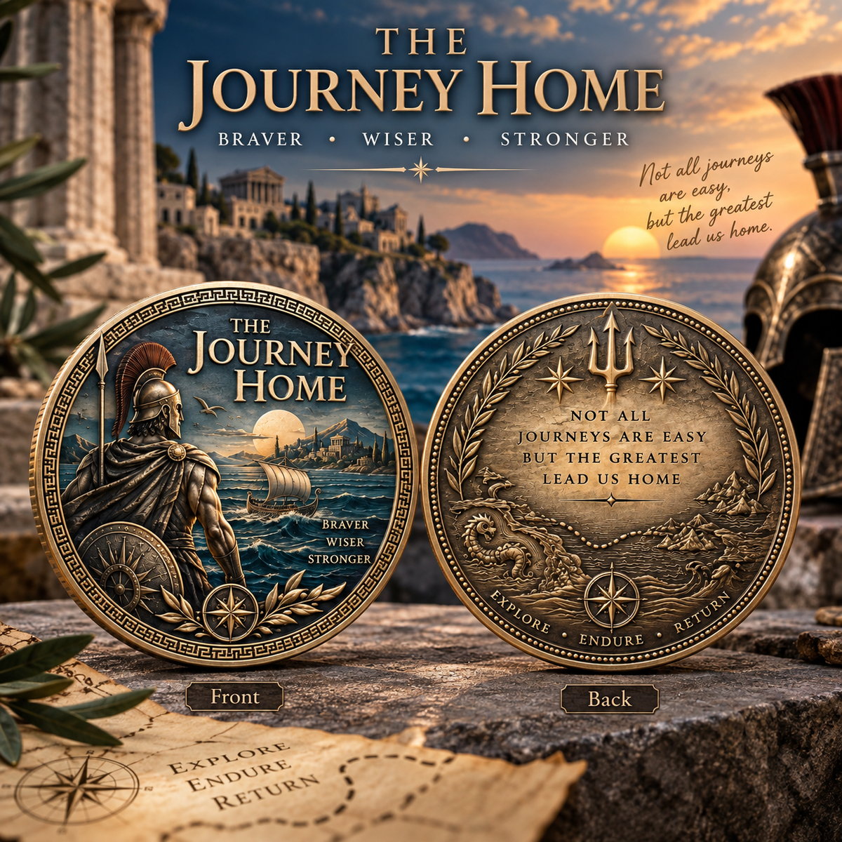 The Journey Home – Epic Voyage Commemorative Coin