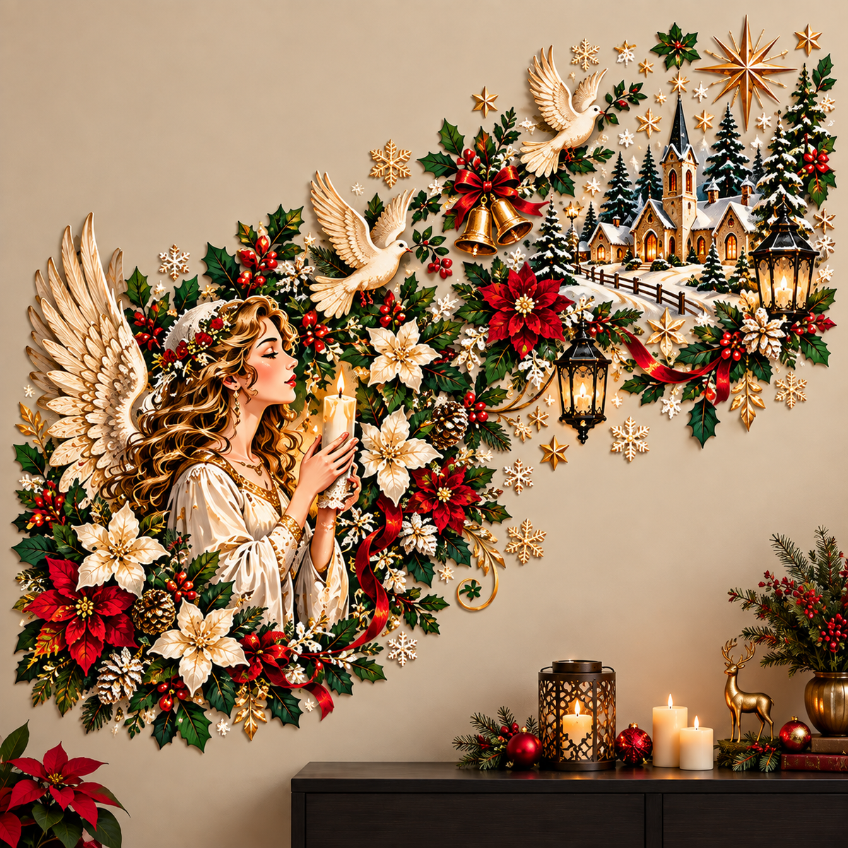 🎄✨ Christmas Wall Decor – Bring the Holiday Magic Home