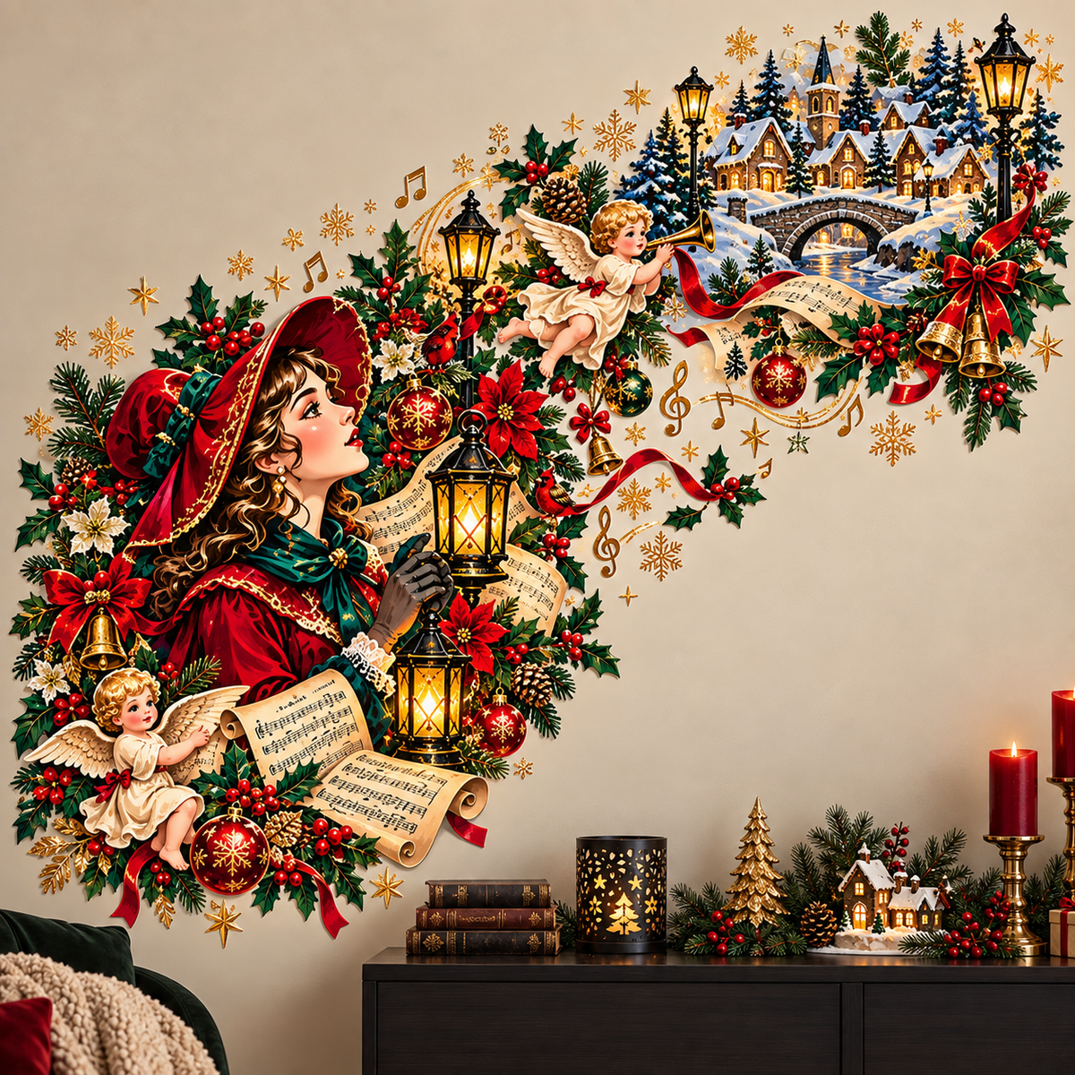 🎄✨ Christmas Wall Decor – Bring the Holiday Magic Home