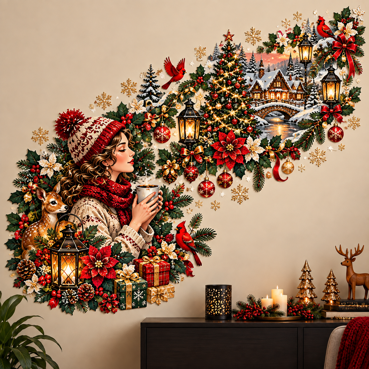 🎄✨ Christmas Wall Decor – Bring the Holiday Magic Home