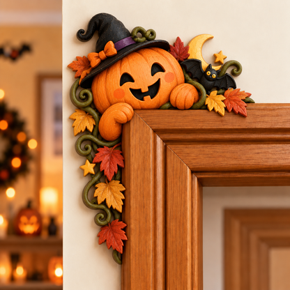 🎃 Halloween Ghost Door Frame Corner Decor – Cute Spooky Doorway Accent 👻
