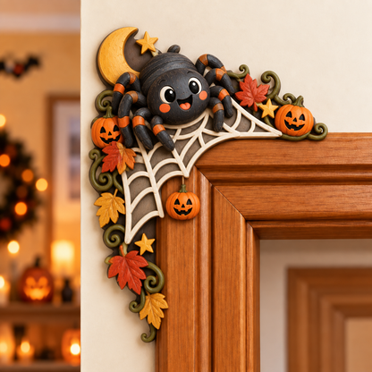 🎃 Halloween Ghost Door Frame Corner Decor – Cute Spooky Doorway Accent 👻