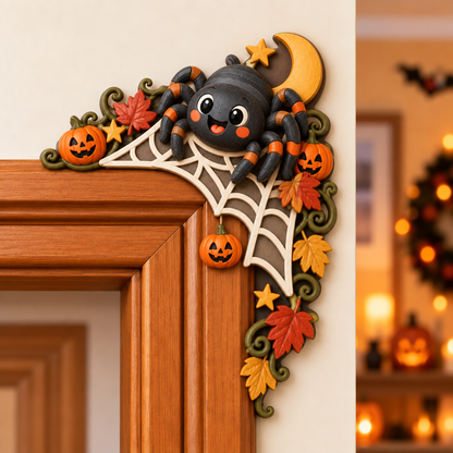 🎃 Halloween Ghost Door Frame Corner Decor – Cute Spooky Doorway Accent 👻