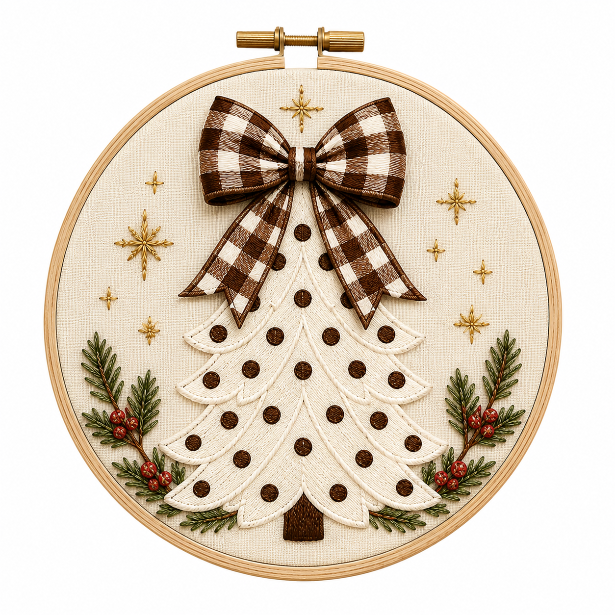 Plymagic DIY Embroidery Kit - 🎄 Cozy Christmas Tree