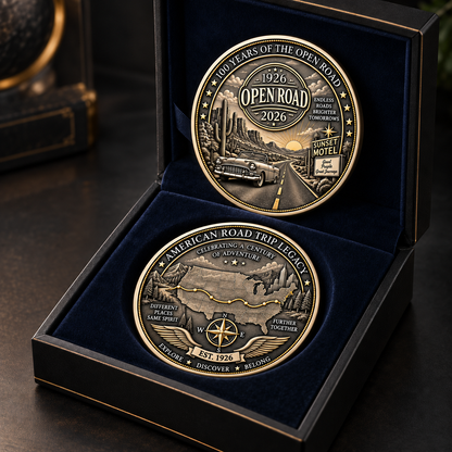 1926–2026 Open Road Centennial Commemorative Coin