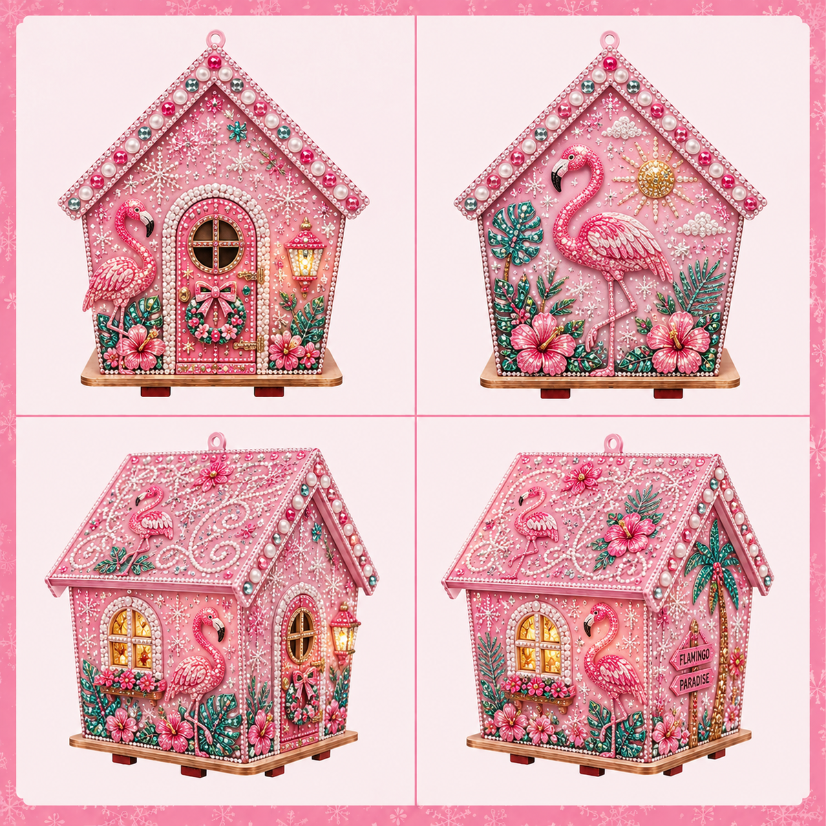 Plymagic DIY Pearl Art  - Whimsical Garden Cottage Collection