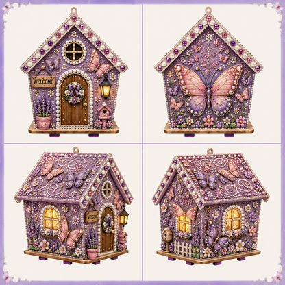 Plymagic DIY Pearl Art  - Whimsical Garden Cottage Collection