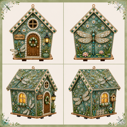 Plymagic DIY Pearl Art  - Whimsical Garden Cottage Collection