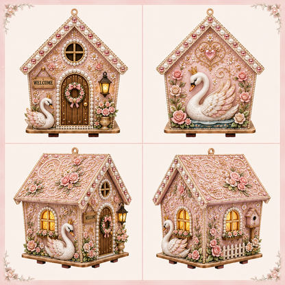 Plymagic DIY Pearl Art  - Whimsical Garden Cottage Collection