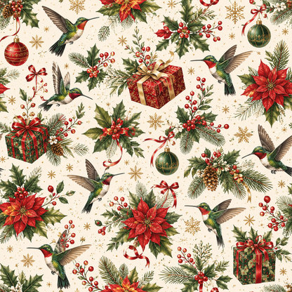 Festive Christmas Wrapping Paper Collection – 4 Holiday Animal Designs