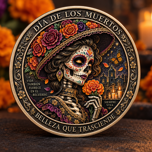 Día de los Muertos Commemorative Coin Collection
