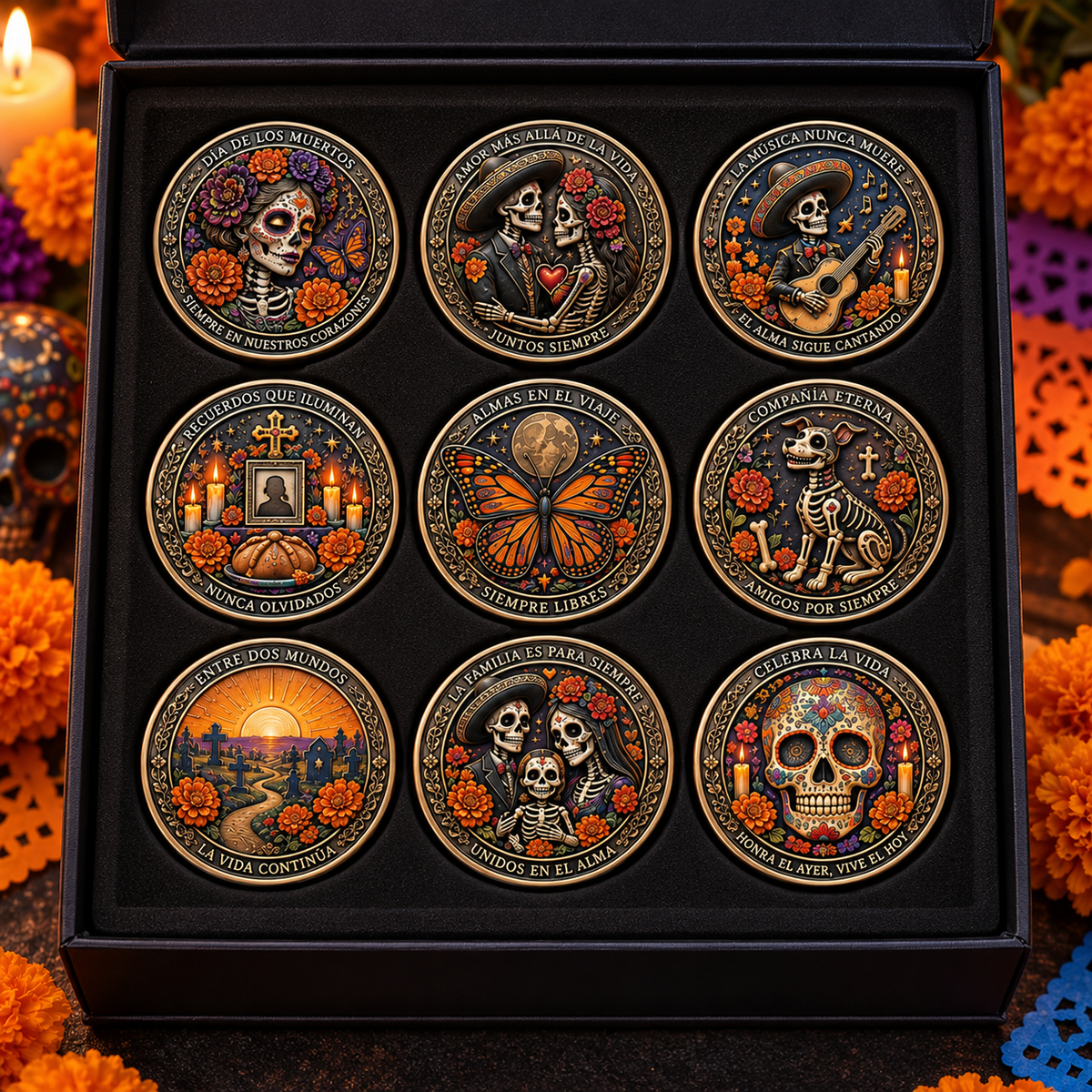 Día de los Muertos Commemorative Coin Collection