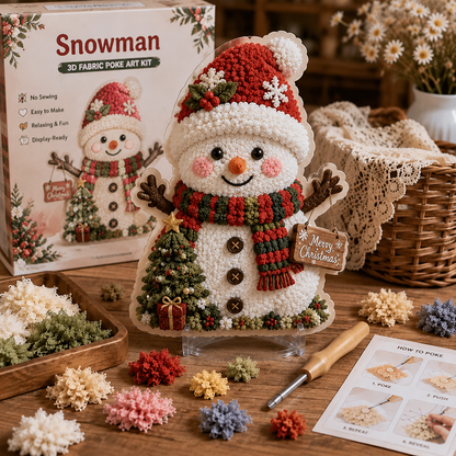 Plymagic DIY Poke Art Kit - Christmas Collection