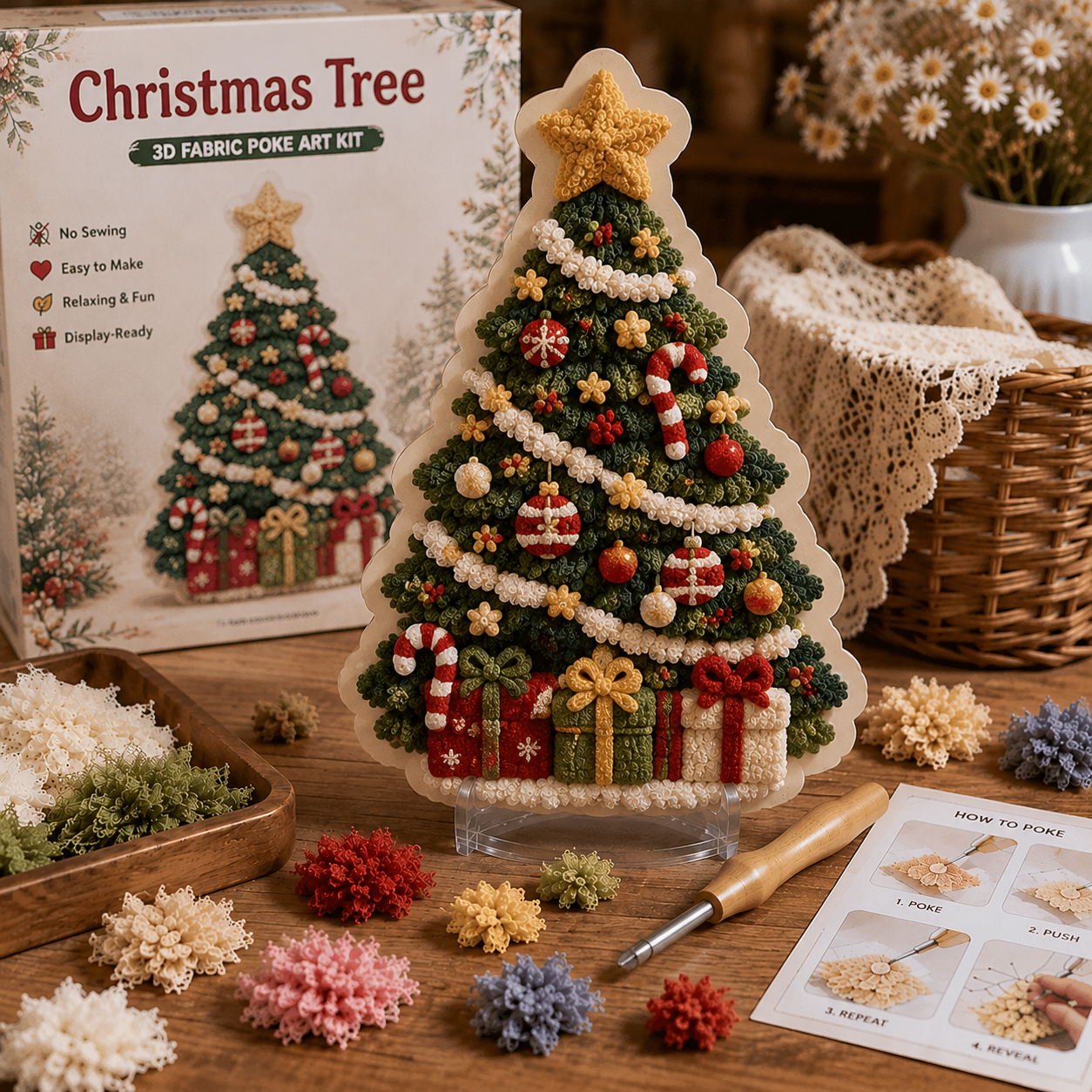 Plymagic DIY Poke Art Kit - Christmas Collection
