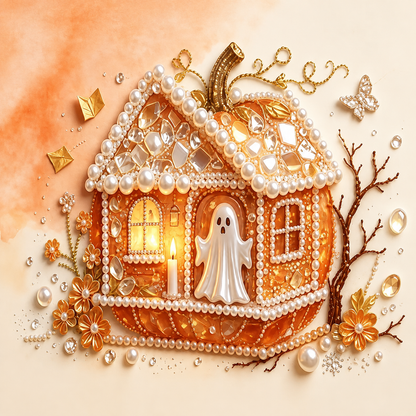 Plymagic DIY Pearl Art - 👻Rural Ghost
