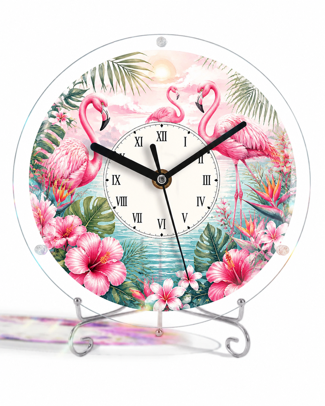 Plymagic DIY Assembled Clock - Flamingo
